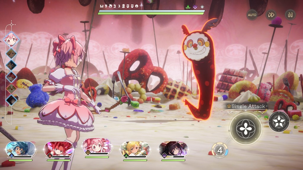 Madoka Magica Magia Exedra Gameplay