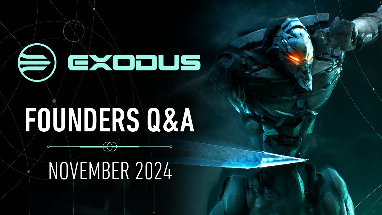 EXODUS Founders Q&A Video | November 2024 - YouTube