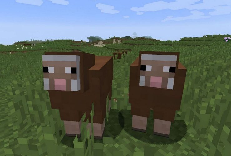 Minecraft Player Accidentally Makes All Their Sheep Turn Shiny