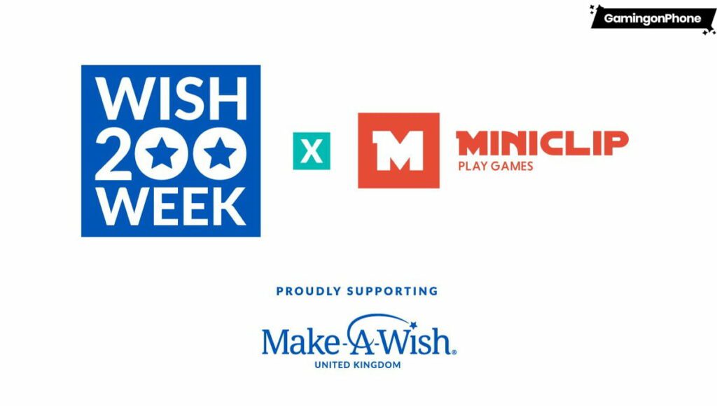 Miniclip partnership Make-A-Wish UK