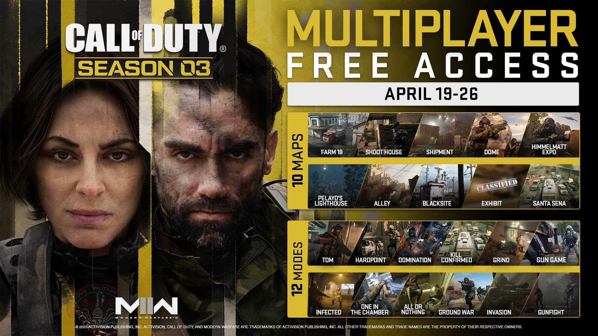 Modern Warfare® II One-Week Free Access