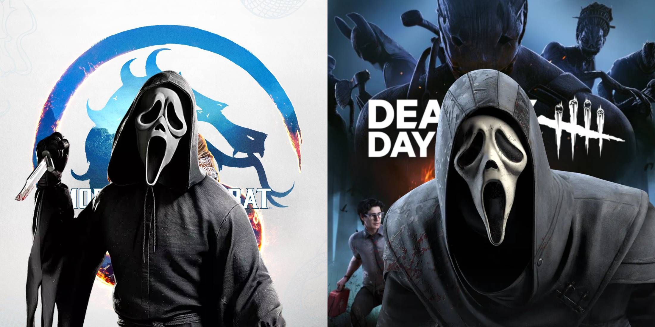 Ghostface from Mortal Kombat 1 and Dead by Daylight