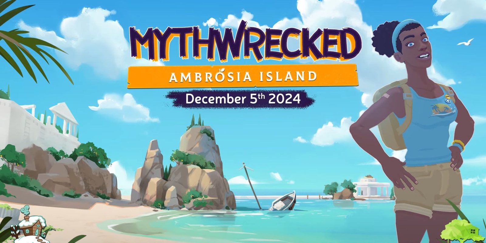 Mythwrecked: Ambrosia Island - Release Date Announcement Trailer