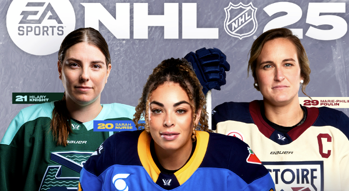 NHL 25 Adds Professional Women's Hockey League This Year