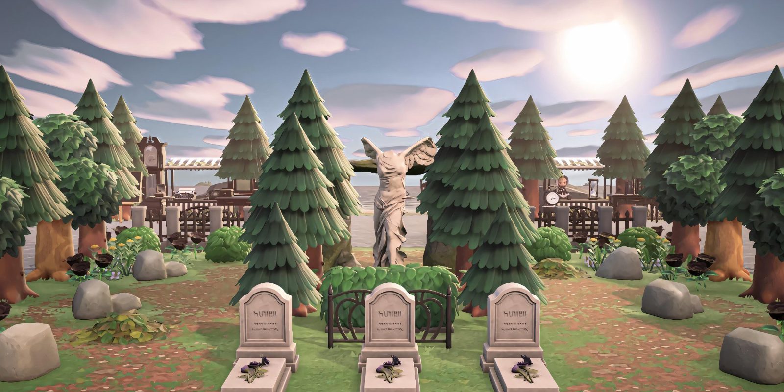 New Horizons Player Shows Off Morbid Villager Graveyard