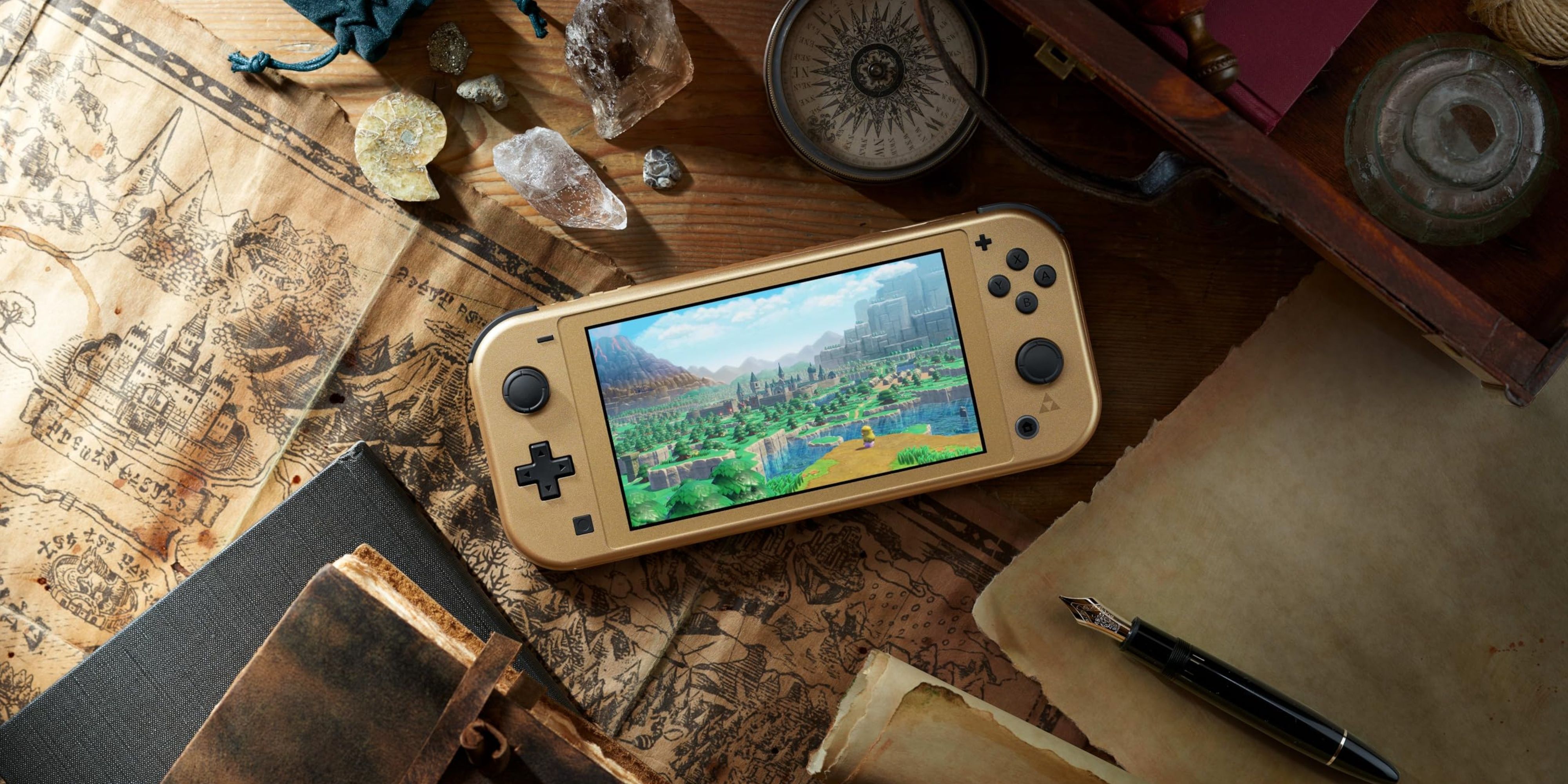 hyrule edition switch lite playing echoes of wisdom