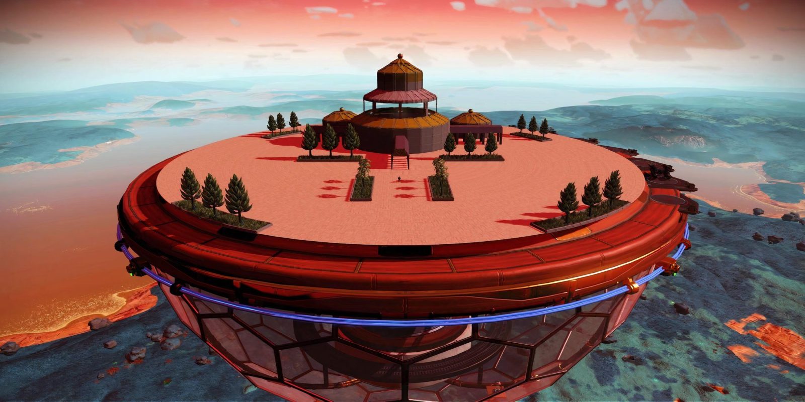 No Man's Sky Player Builds Uncanny Replica Of Kami's Lookout From Dragon Ball