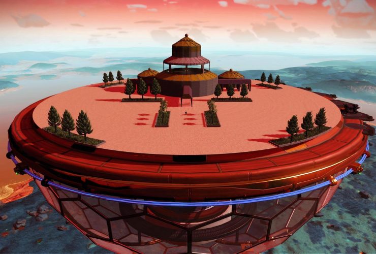 No Man's Sky Player Builds Uncanny Replica Of Kami's Lookout From Dragon Ball