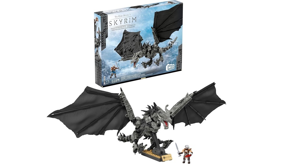 The Skyrim: Alduin The World Eater Mega Bloks Set