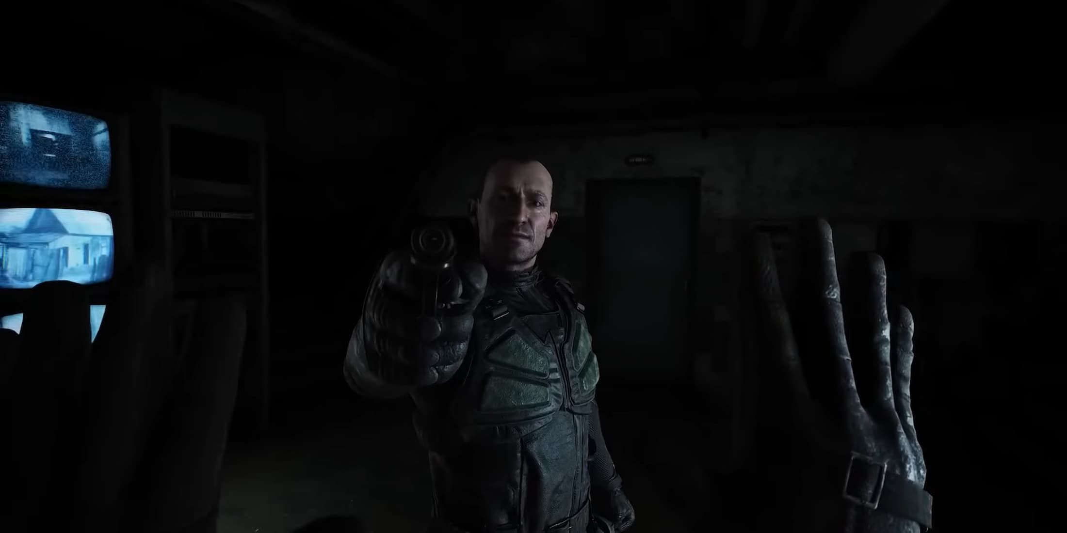 Cutscene featuring Strelok in Stalker 2