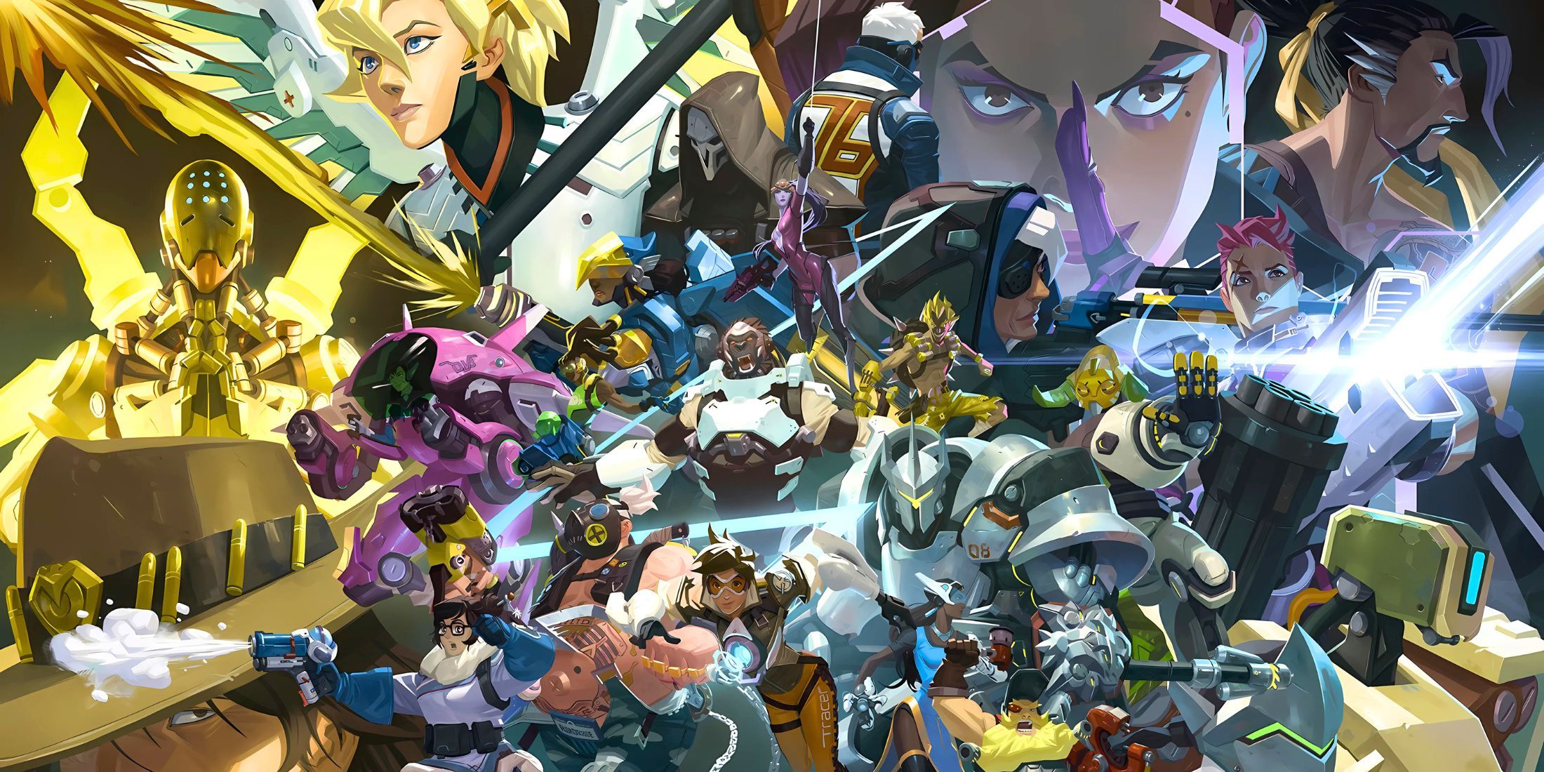 Overwatch 1 Blizzard Art