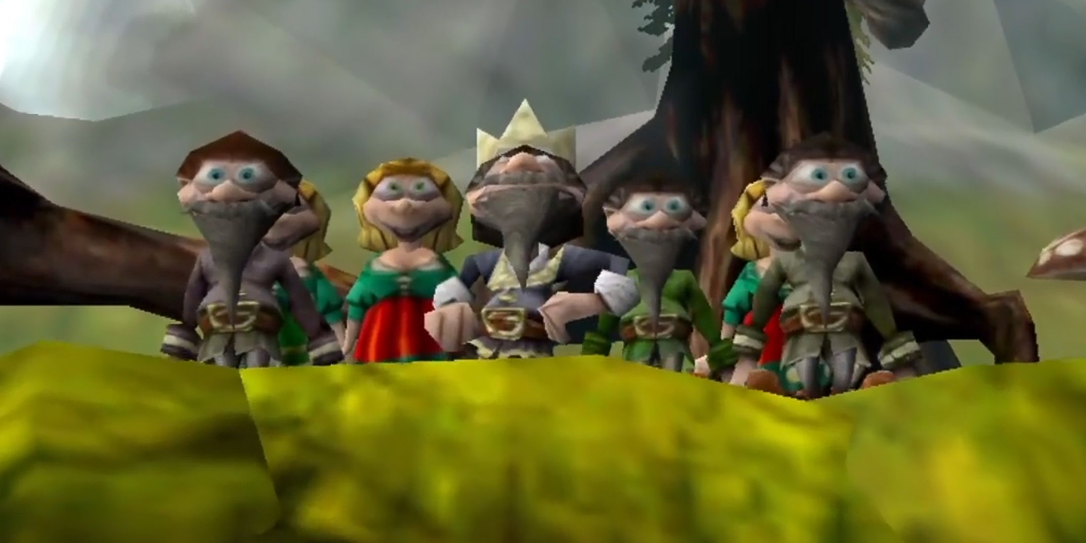 Diggles Wiggles The Myth of Fenris trailer screenshot crowd on green hill