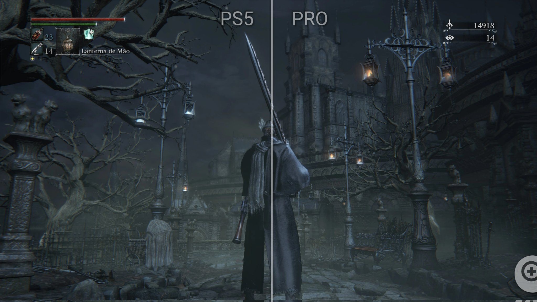 Bloodborne on the PS5 Pro