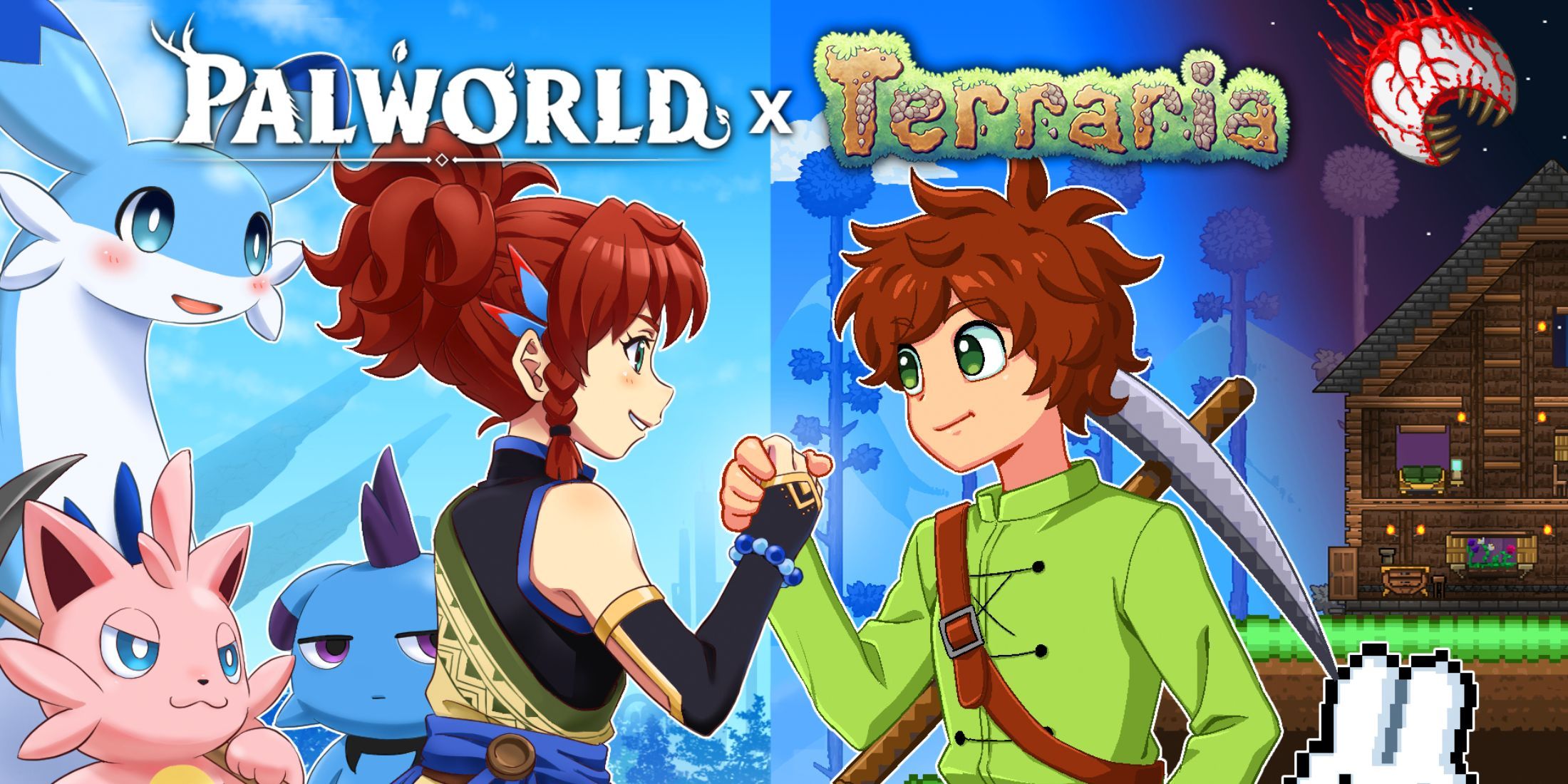 Palworld Terraria crossover announcement