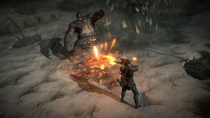 Mercenary in action in Path of Exile 2 press screenshot