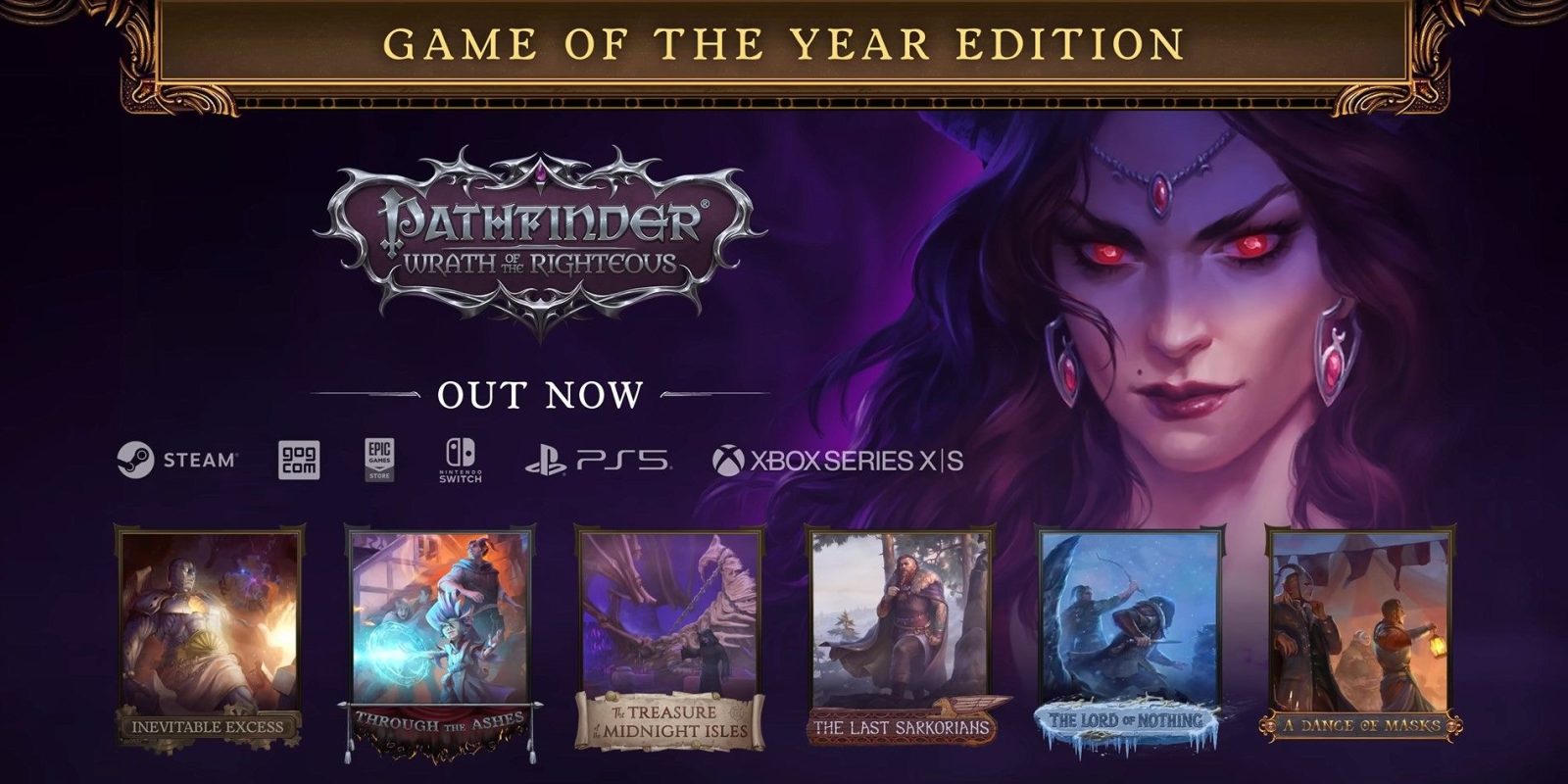 Pathfinder: Wrath of the Righteous - Game of the Year Edition Trailer