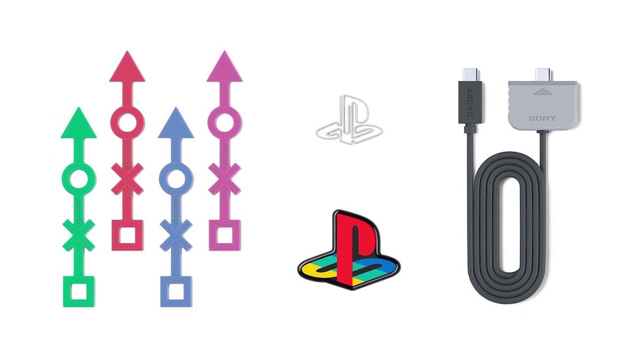 PlayStation 30th-anniversary accessories are a blast from the past