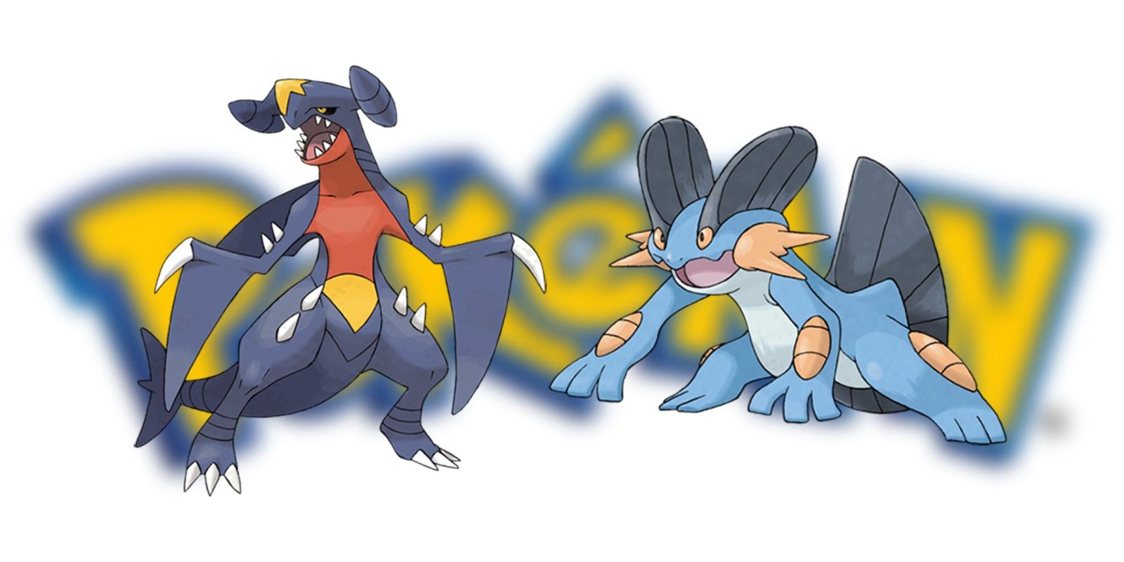 Pokemon Fusion Fan Art Combines Garchomp and Swampert