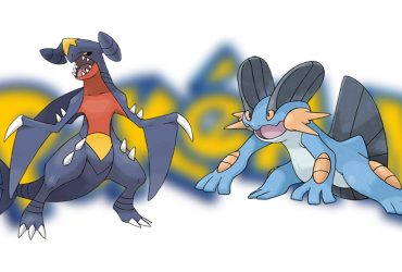 Pokemon Fusion Fan Art Combines Garchomp and Swampert