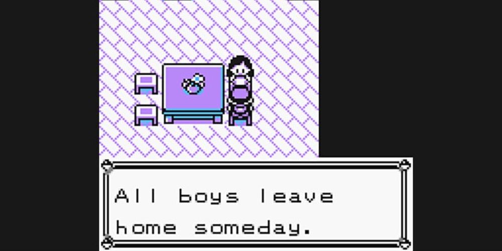 Pokemon Gold Silver Mom Farewell House