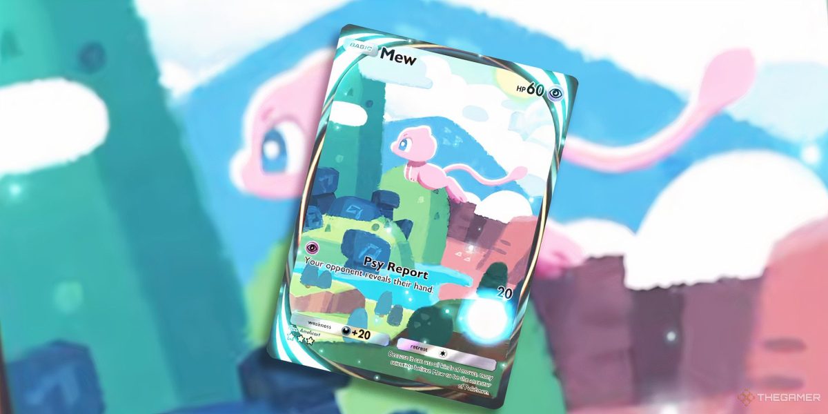 Pokemon TCG Pocket Has A Secret Mew Card For Completing The Kanto Dex