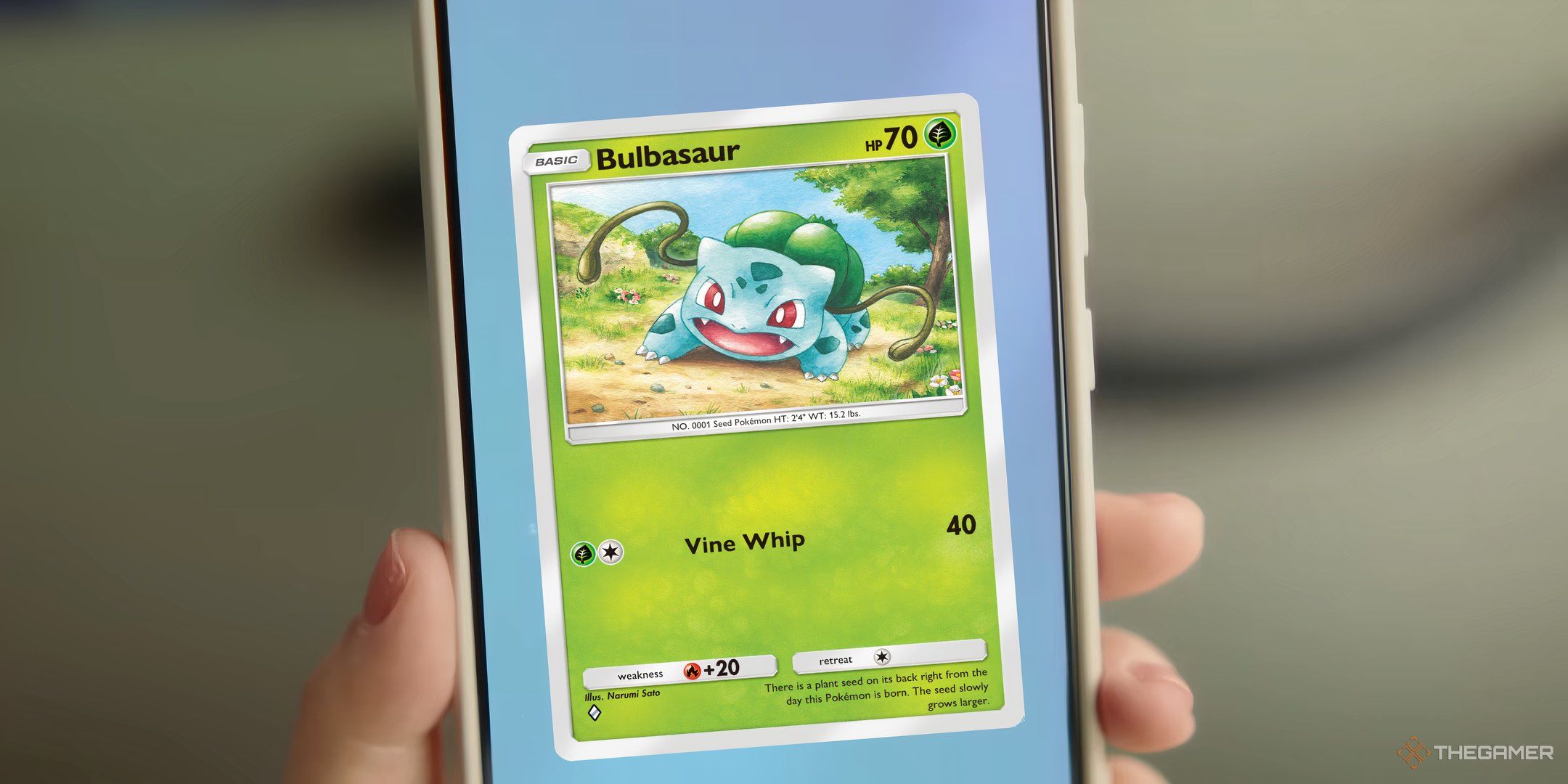 pokemon tcg pocket bulbasaur card