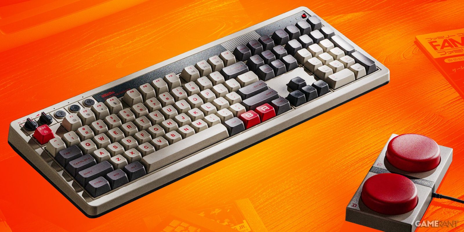 Pre-Order 8BitDo's New, Full-Sized Retro Mechanical Keyboard