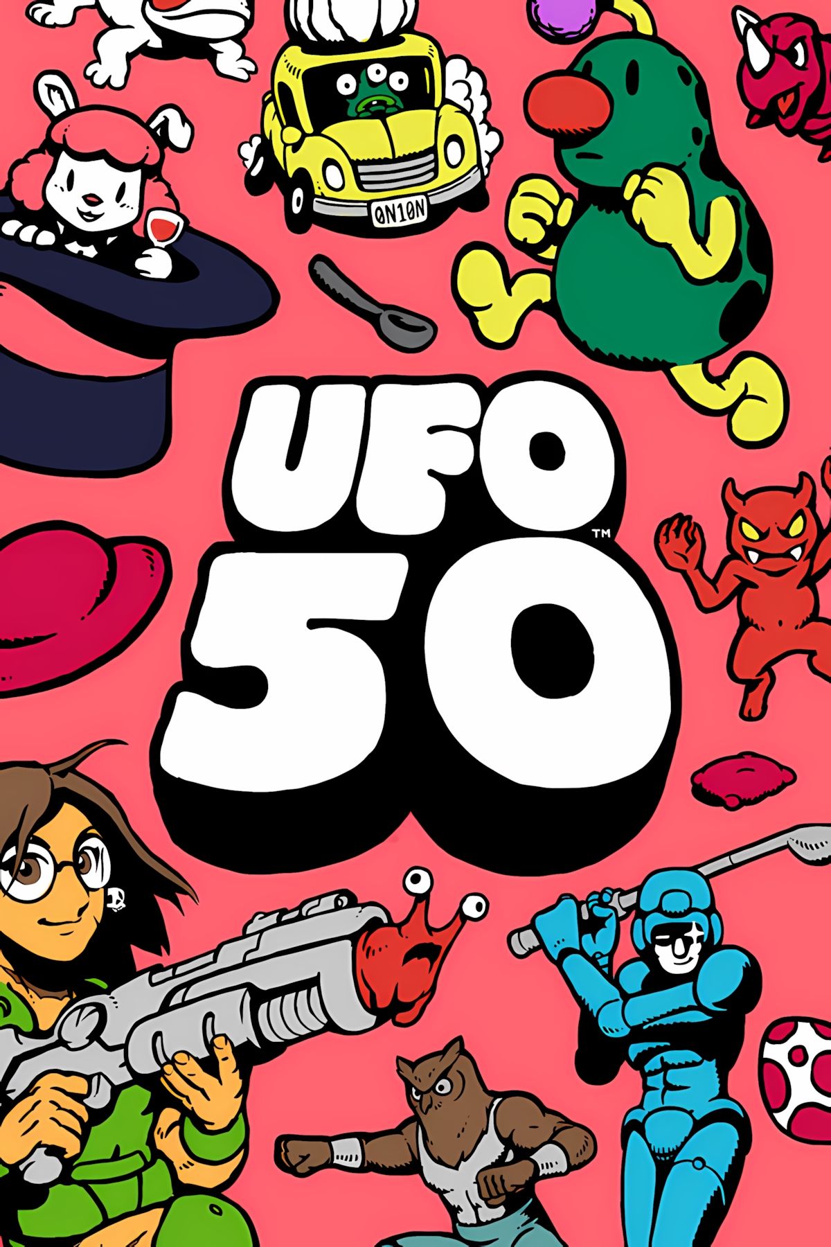 UFO 50 Tag Page Cover Art