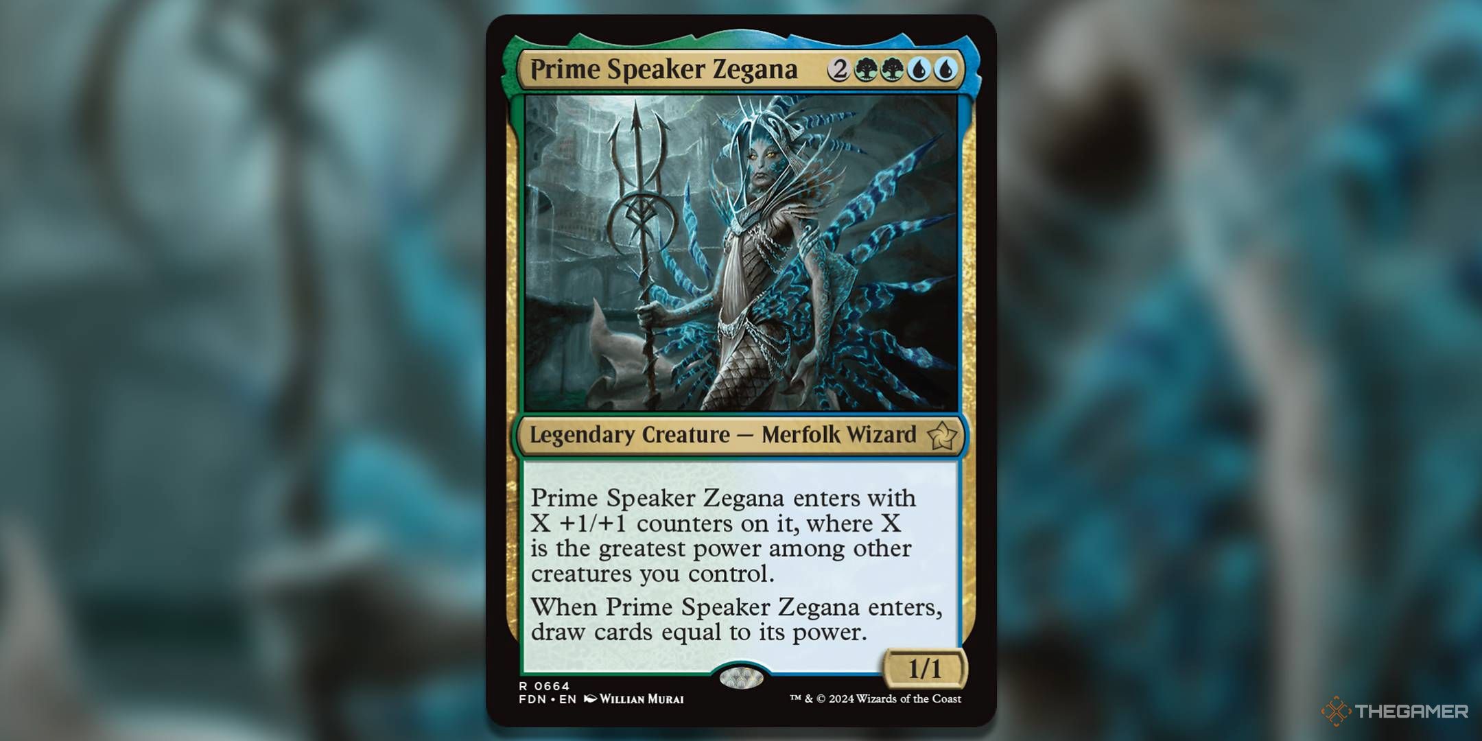 Image of Prime Speaker Zegana card.