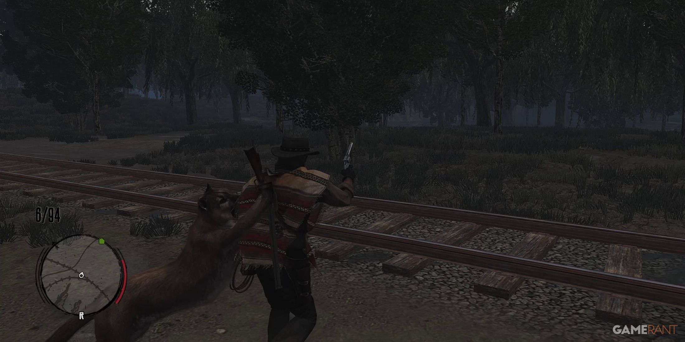 Cougar attack John Marston in Red Dead Redemption