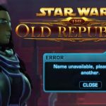 SWTOR Update 7.6: Keep or Claim Inactive Character Names