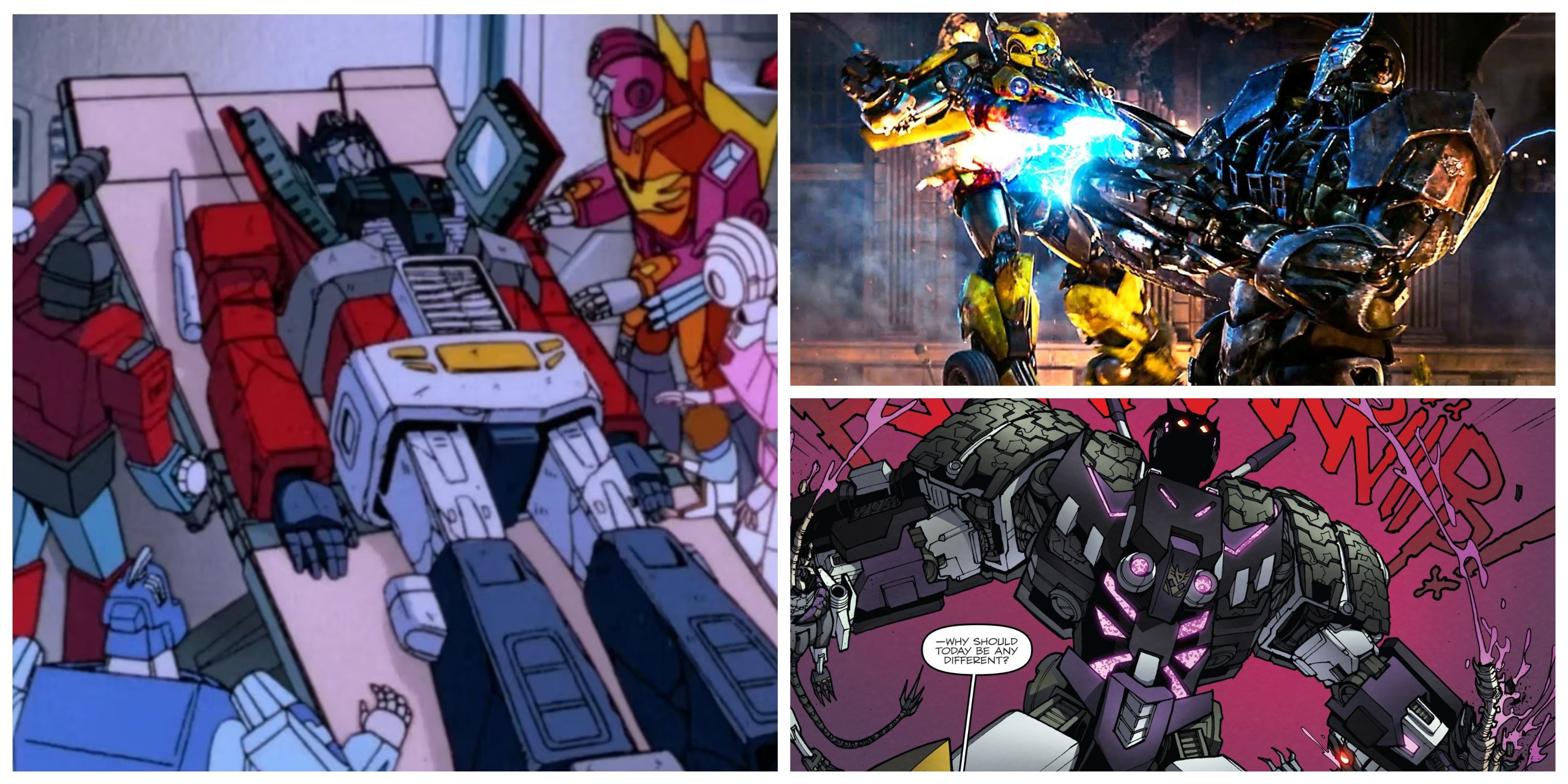 optimus prime death, ravage death, bumblebee death