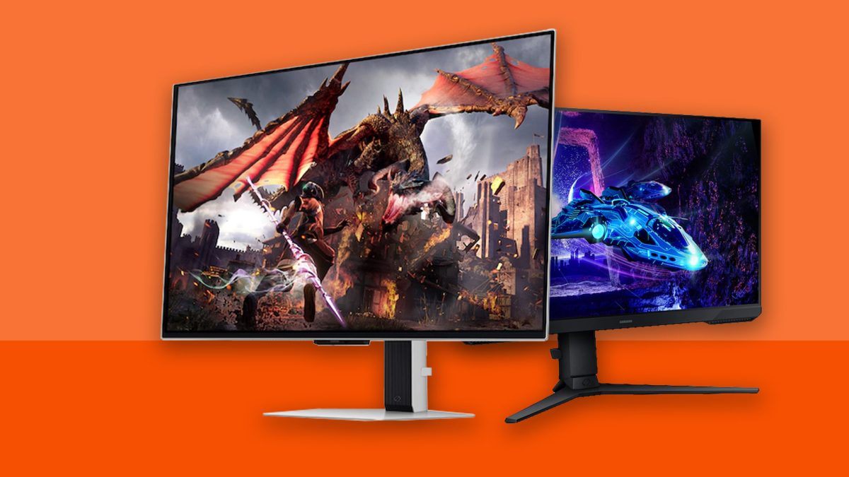 Save $300 on a Samsung OLED gaming monitor and get another display free