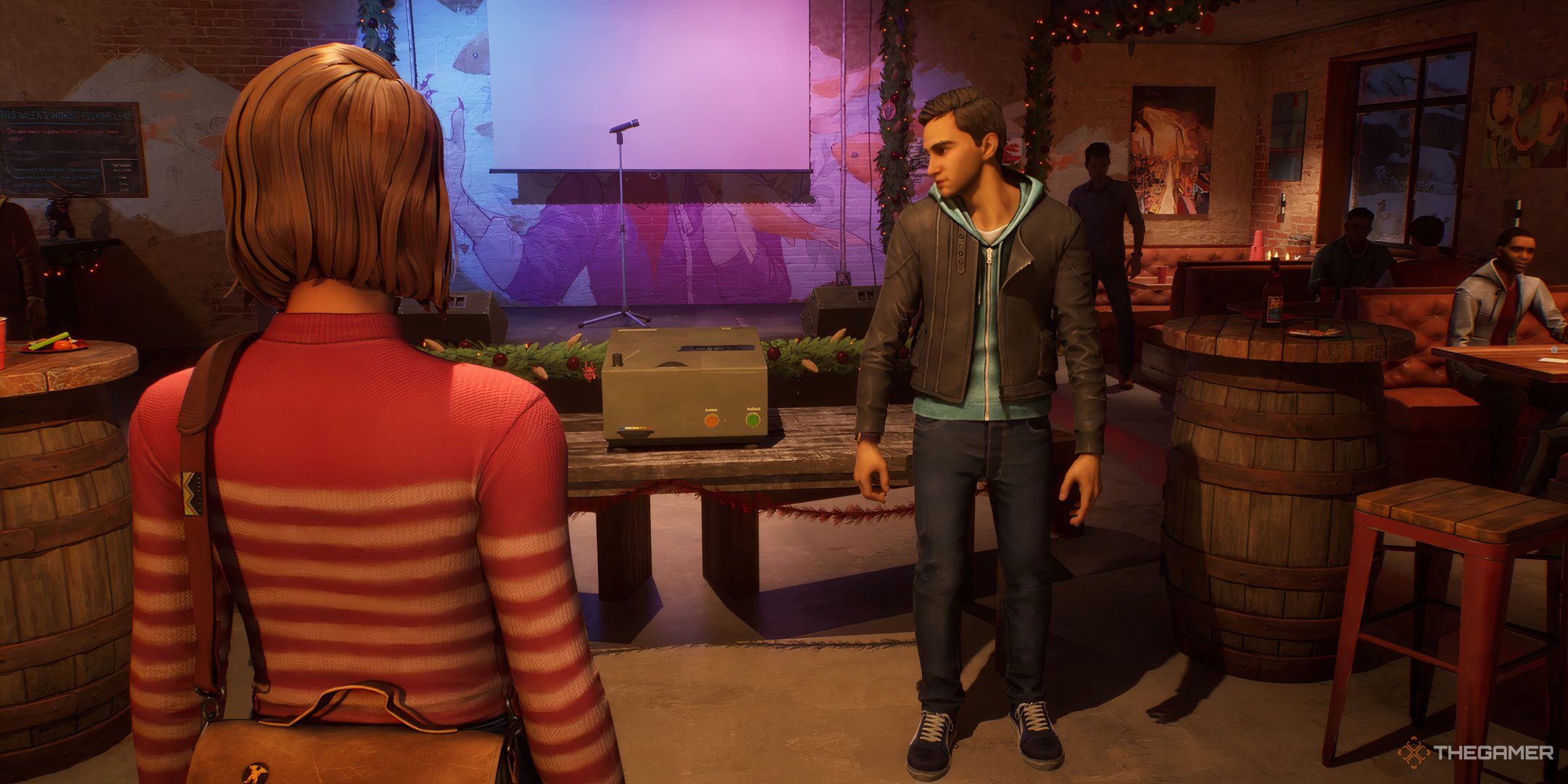 Reggie Guarding Olga In Life Is Strange_ Double Exposure.