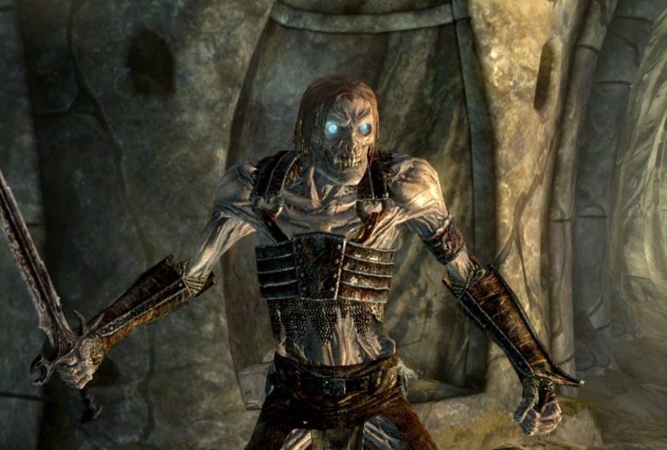 Skyrim Player Notices Puzzling Detail About Draugr Weaponry