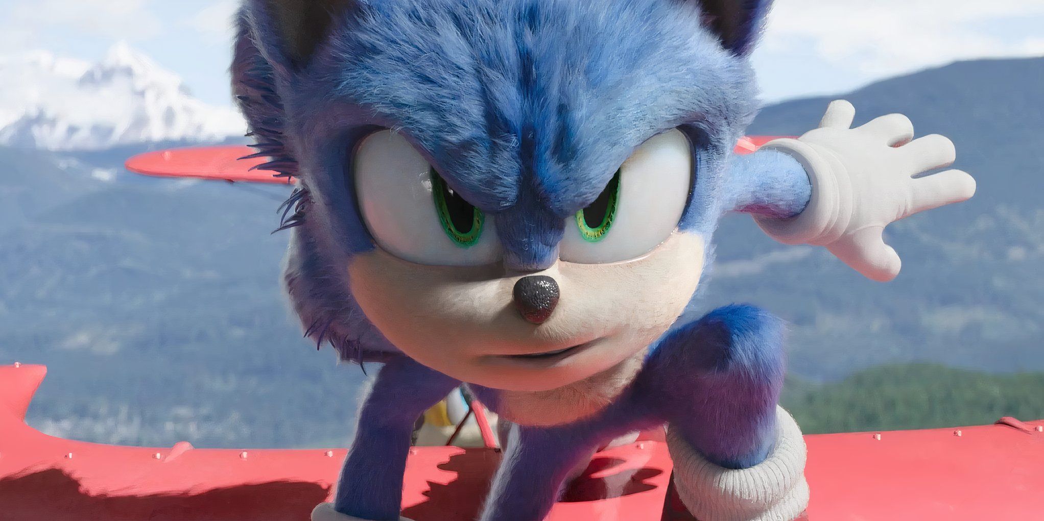 Sonic in Sonic The Hedgehog 3 