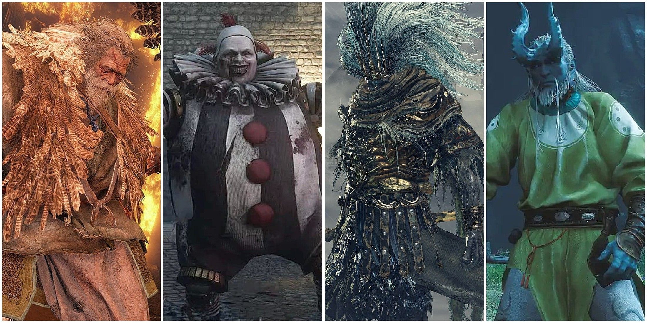 Soulslikes Hardest Optional Bosses Include Father (Owl), Mad Clown Puppet, Yellow Loong and Nameless King