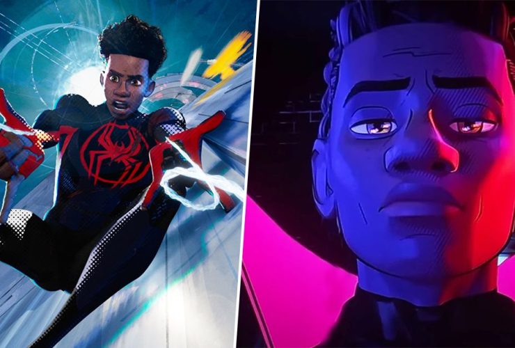 Spider-Man fans are convinced a Beyond the Spider-Verse announcement is imminent after a 20-foot Miles Morales logo appeared in New York