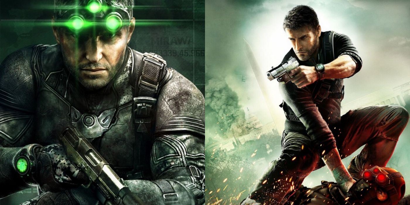 Splinter Cell - two images of Sam Fisher