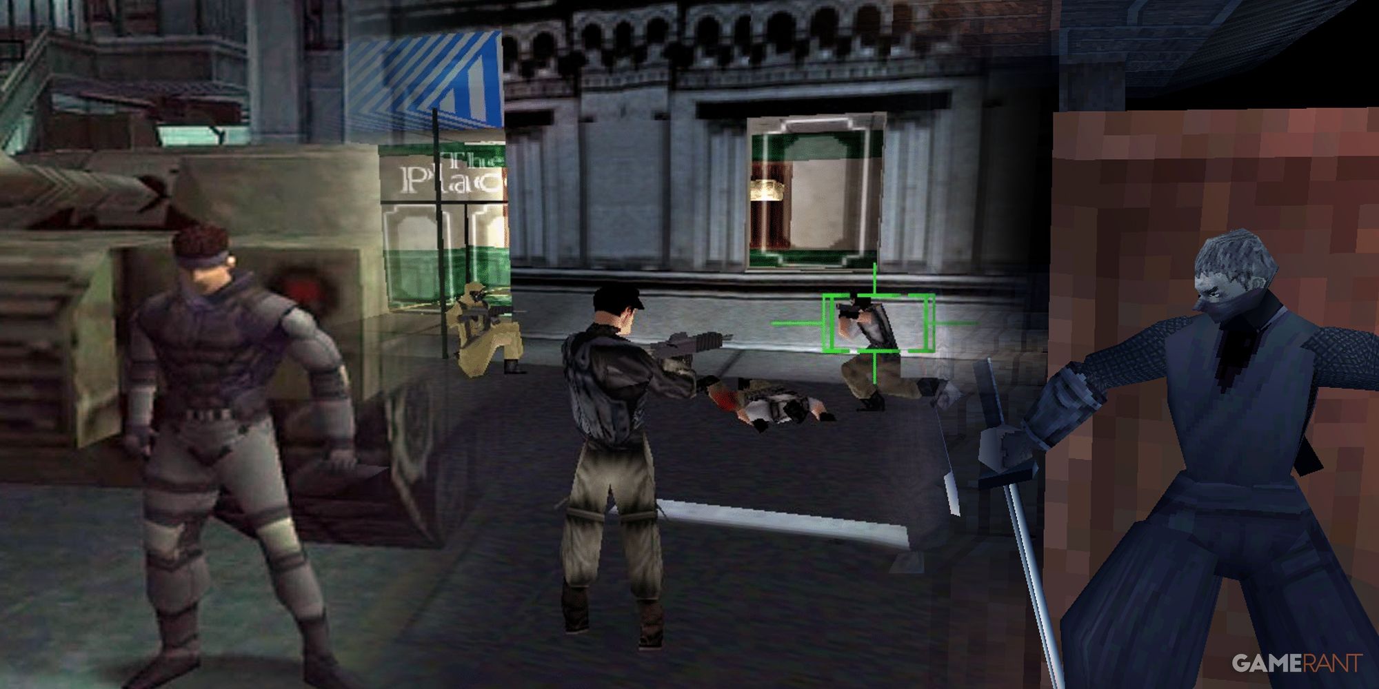 Metal Gear Solid, Syphon Filter, Tenchu: Stealth Assassins