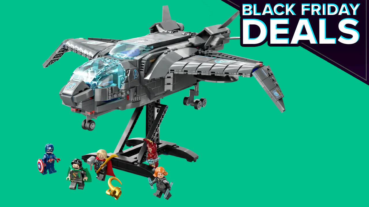 The $100 Avengers Quinjet Lego Set Is Only $64 At Amazon For Black Friday