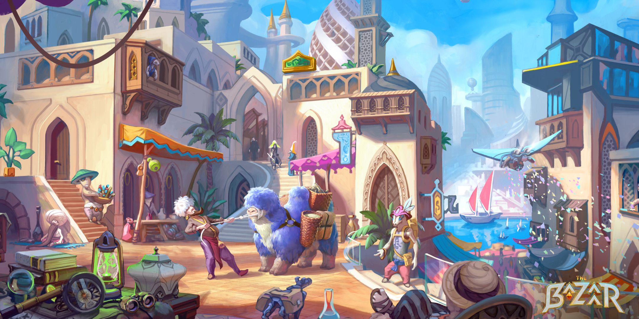 The Bazaar key art.