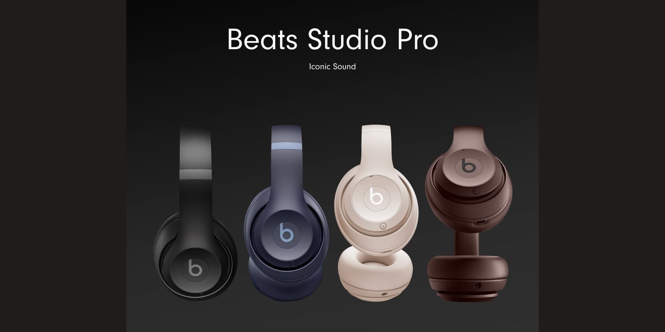 Official Beats Studio Pro lineup with all the colors.