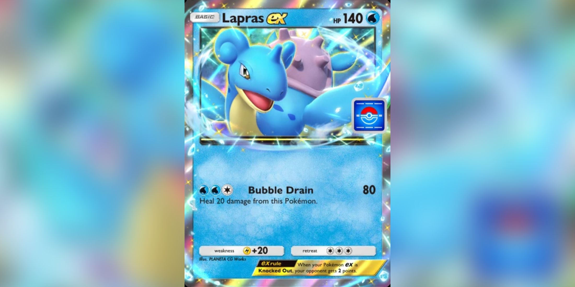 Pokemon TCG Pocket Lapras EX