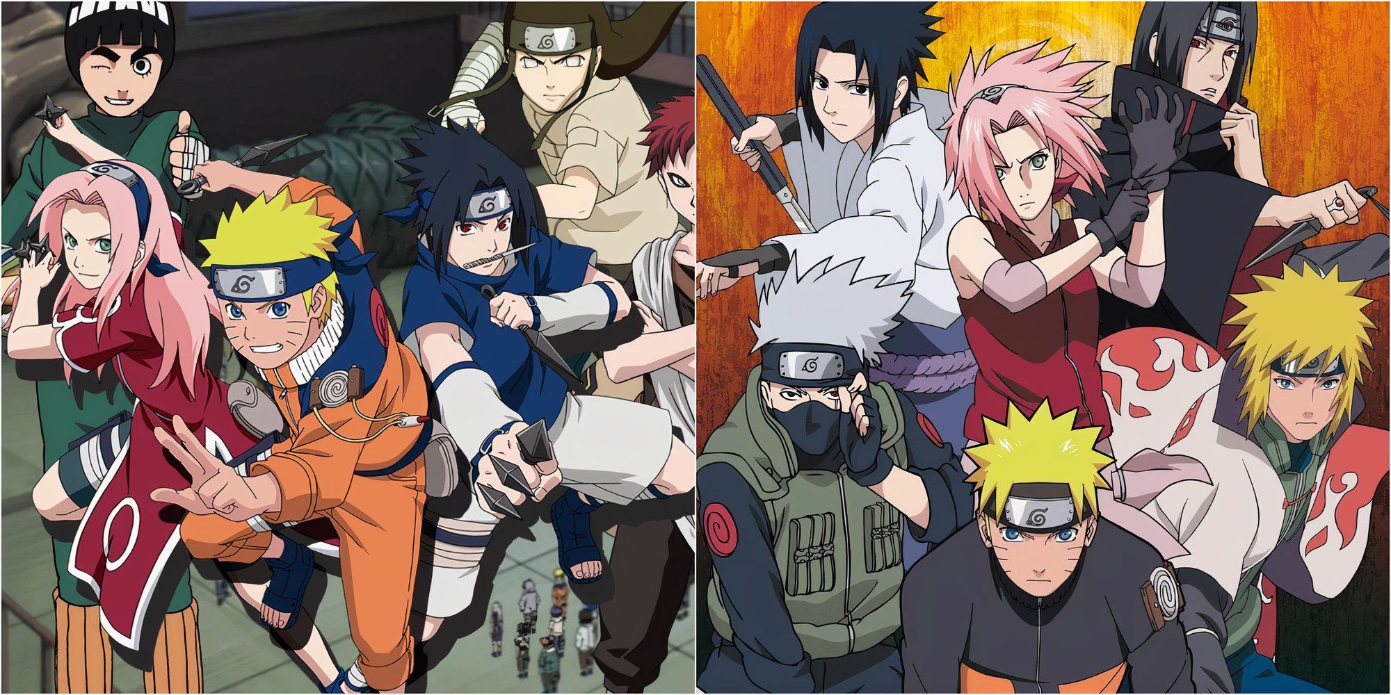 Naruto Classic and Naruto Shippuden