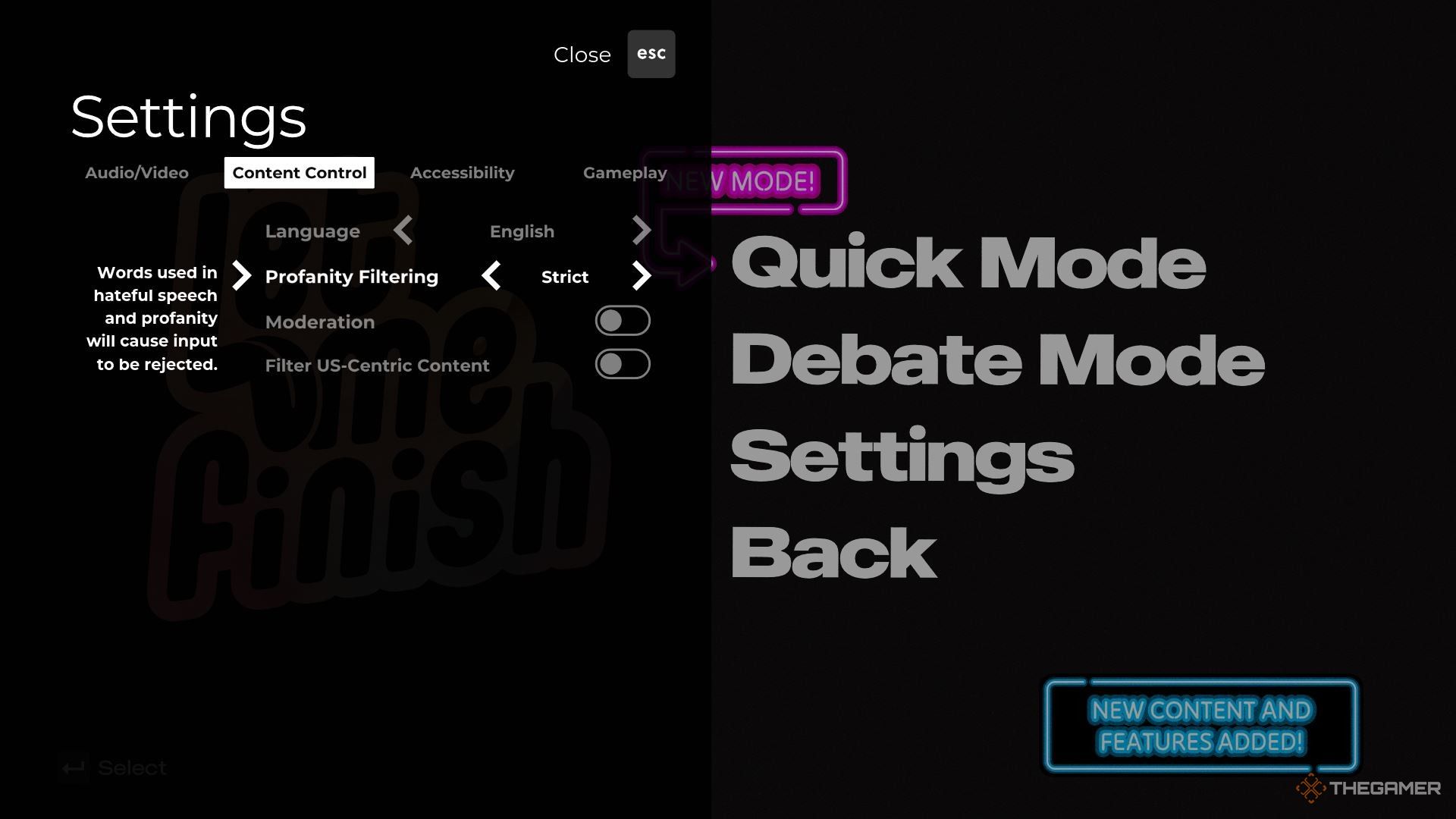 Adjusting the profanity filter added in the November update for The Jackbox Naughty Pack.