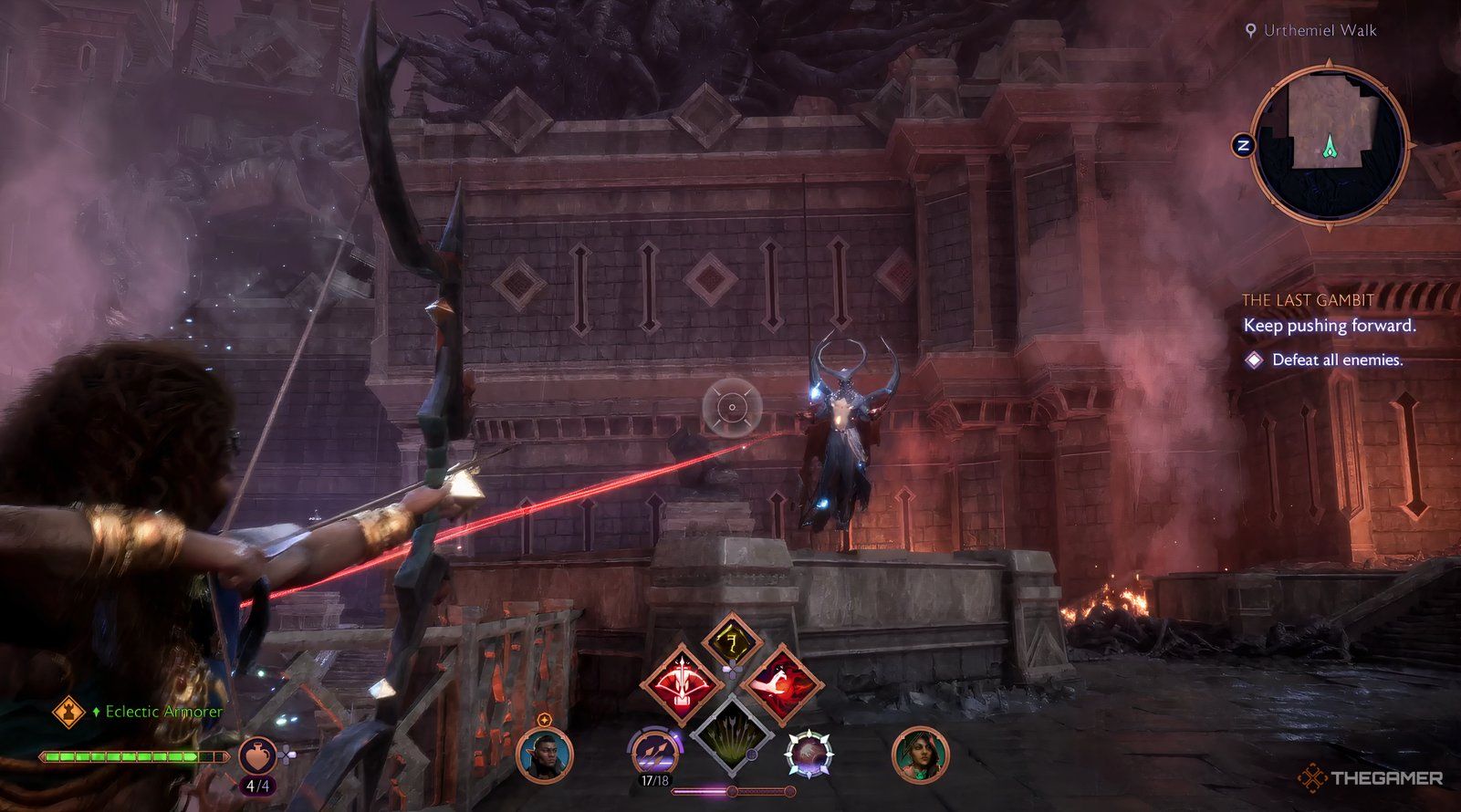 Aiming at a Venatori mage in Dragon Age The Veilguard