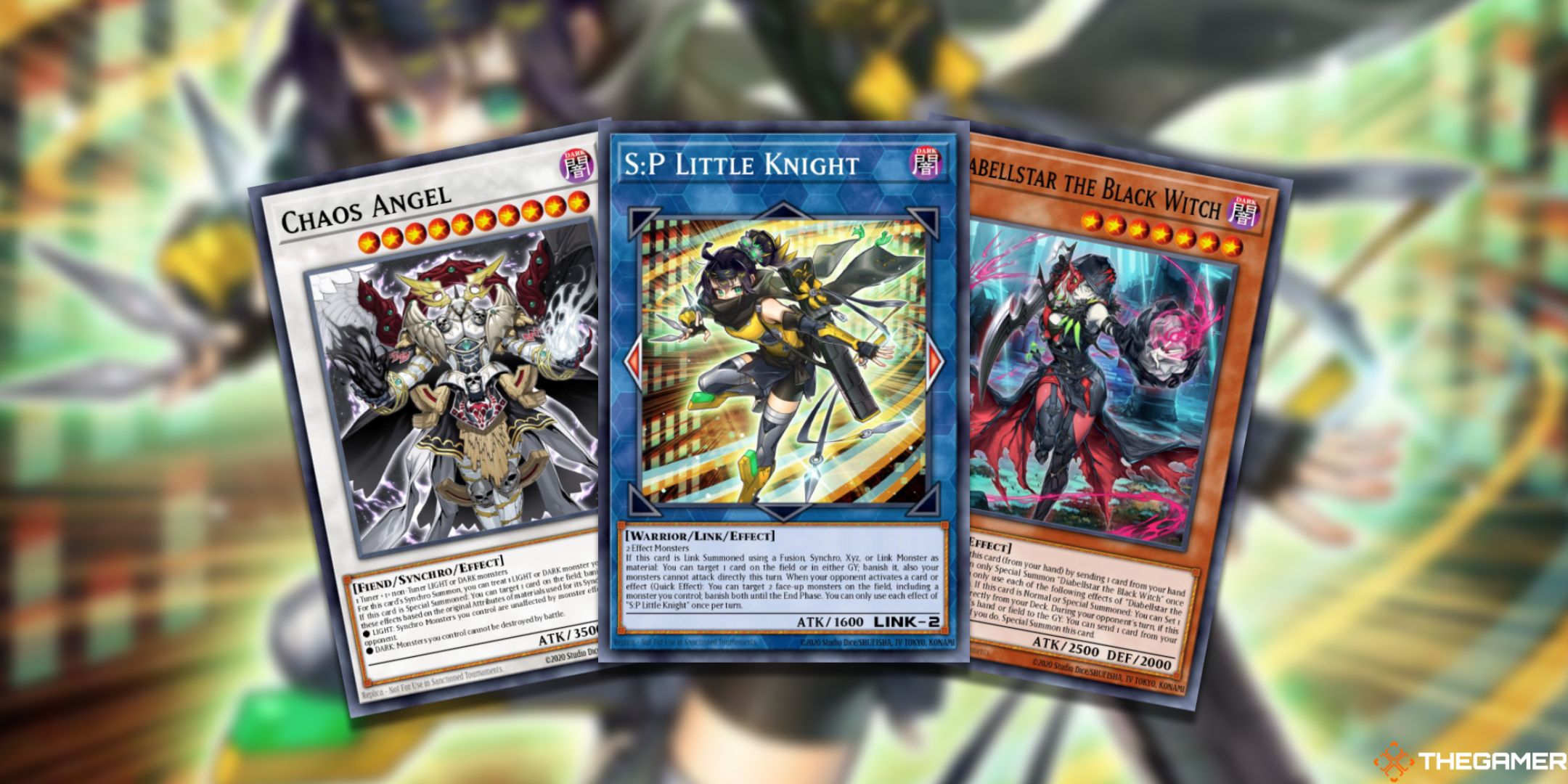 A collage of valuable Yu-Gi-Oh! TCG Card Art from the Dueling Mirrors Tins.