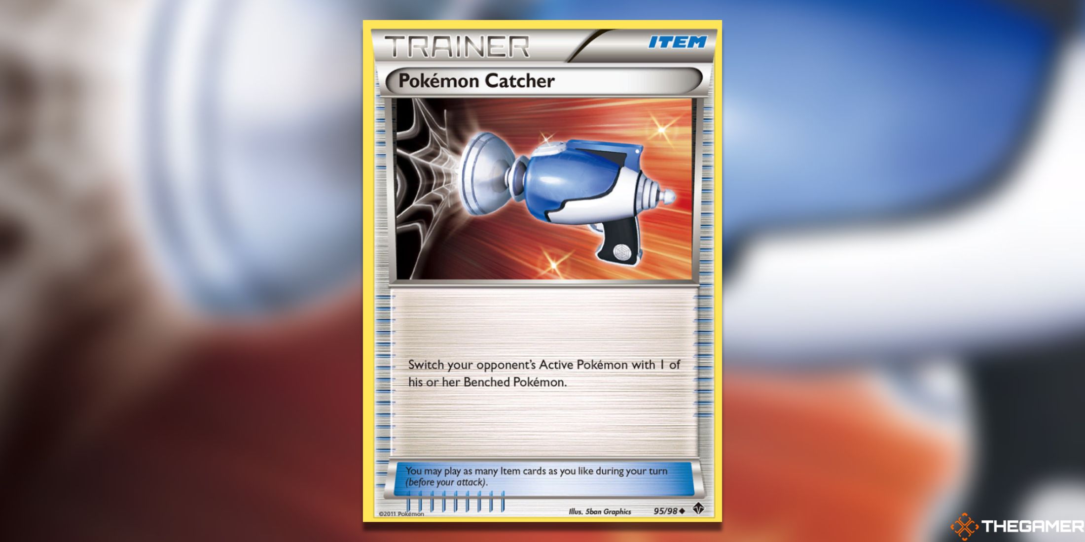 The Emerging Powers Pokemon Catcher in the Pokemon TCG.