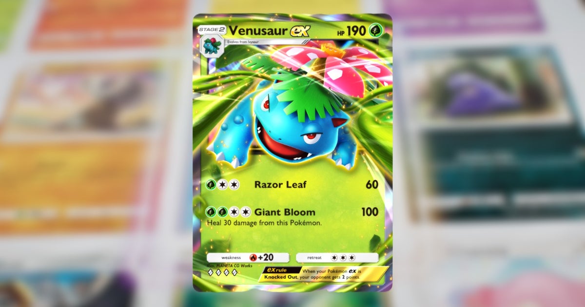 The Pokemon TCG Pocket Venusaur drop event is finally here - here's what you can get